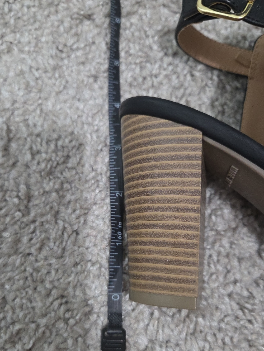 Open-Toe Slingback Block Heel - Picture 9 of 9